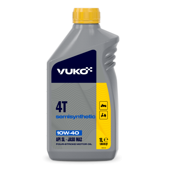 Vuko_SS4T-10W-40-1L VUKO 4T semisyntethic 10W-40 напівсинтетична моторна олива