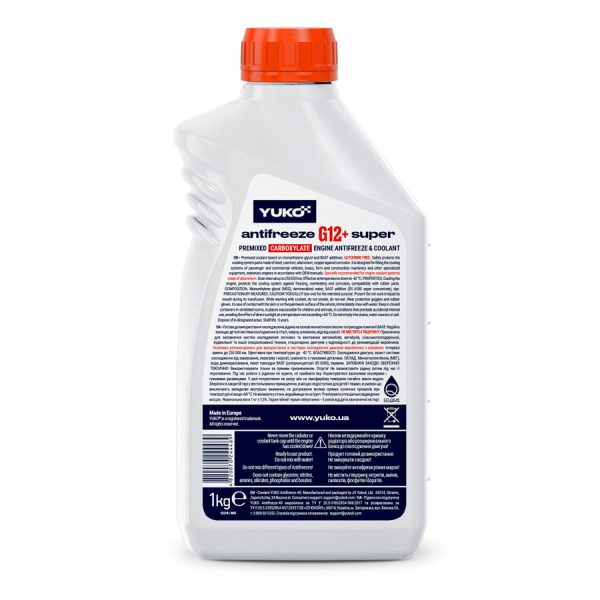 015218_2 Antifreeze -40 (Super G12+ червоний)